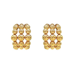 Gold-Plated Bali Earrings