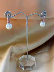 Glamorous Pearl Drop Earrings