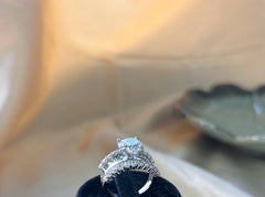 The Majestic Baguette: 2 Carat Solitaire Diamond Ring