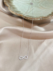 Forever Sparkling Infinity Pendant