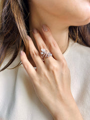 Marquise & Baguette Designer Ring