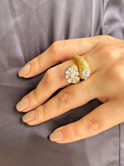 Fancy & Yellow Diamond Designer Ring