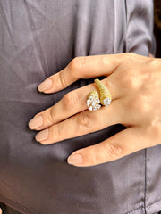 Fancy & Yellow Diamond Designer Ring