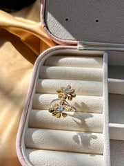 Yellow Diamonds Designer Ring