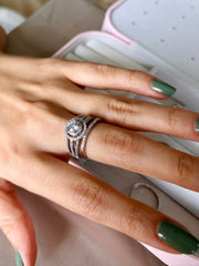 Eternal Bond - Dual Diamond Ring