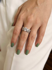 Tapered Elegance - Solitaire Tapered Baguette Diamond Ring