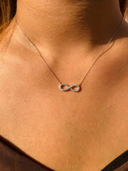 Forever Sparkling Infinity Pendant