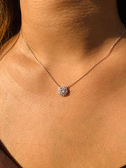 Sublime Solitaire with Rim Pendant