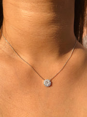 Sublime Solitaire with Rim Pendant