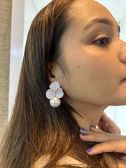 Pearl Symphony Cocktail Earrings: Exquisite Elegance